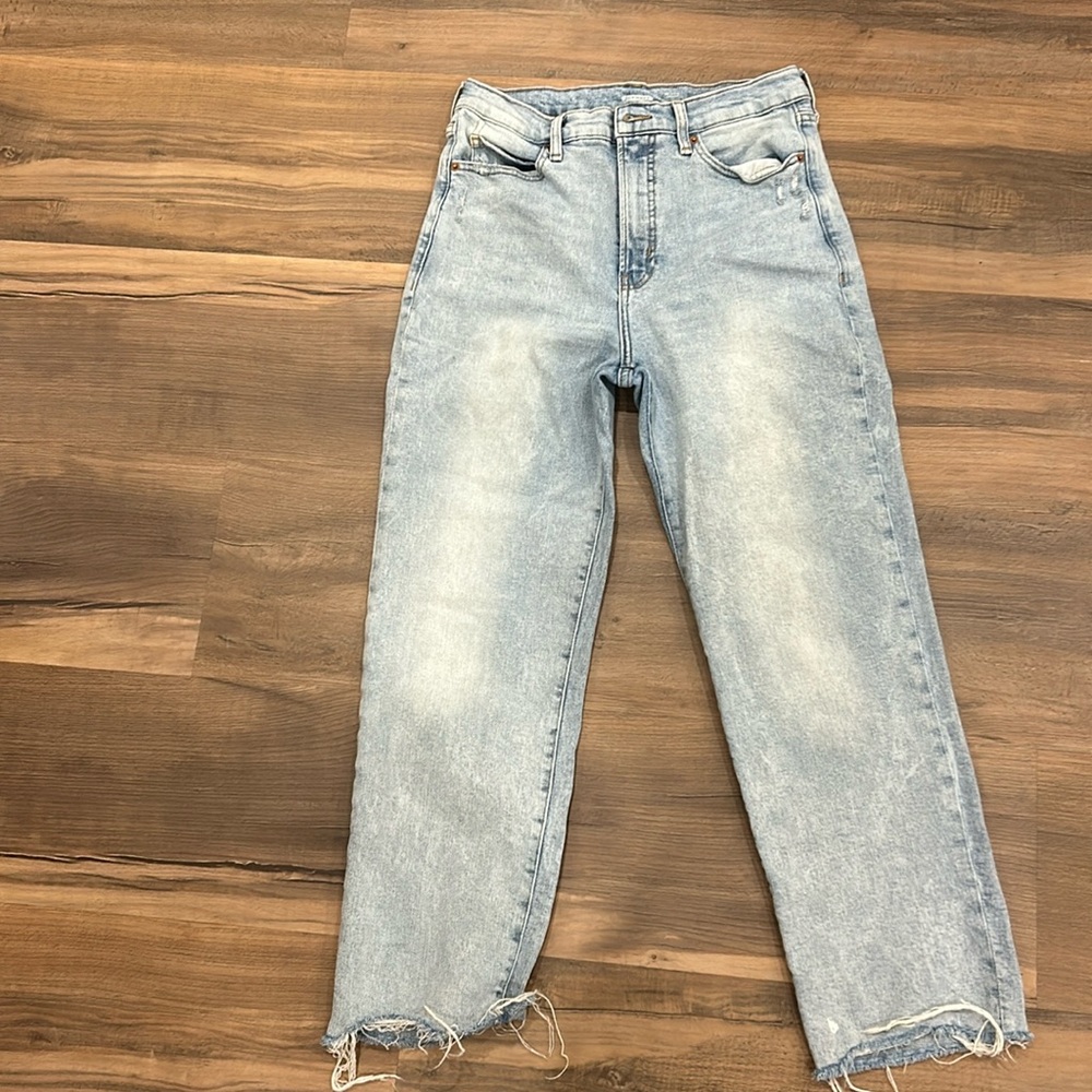 Old navy straight leg jeans size 8